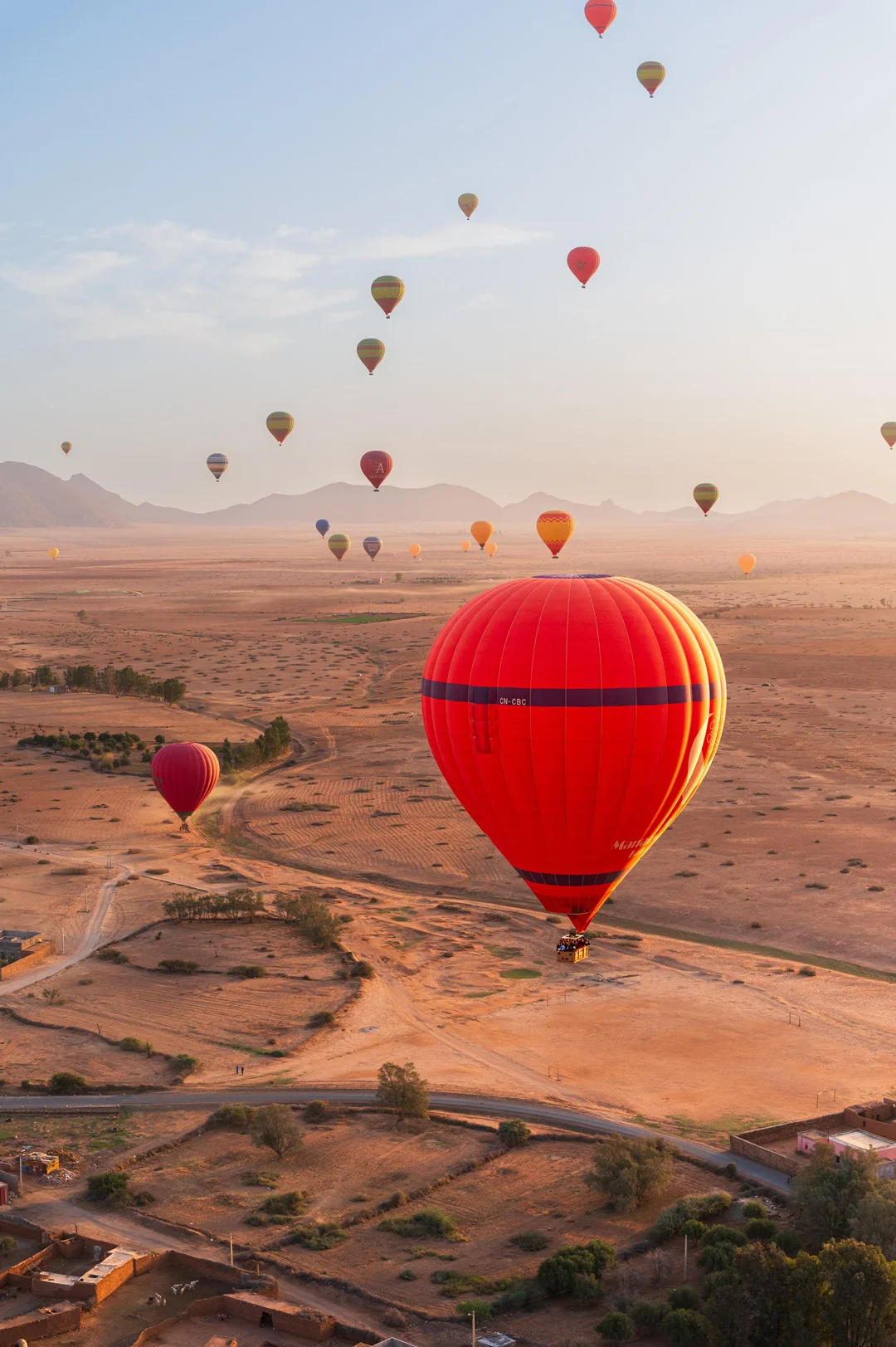 dawn balloon ride marrakech